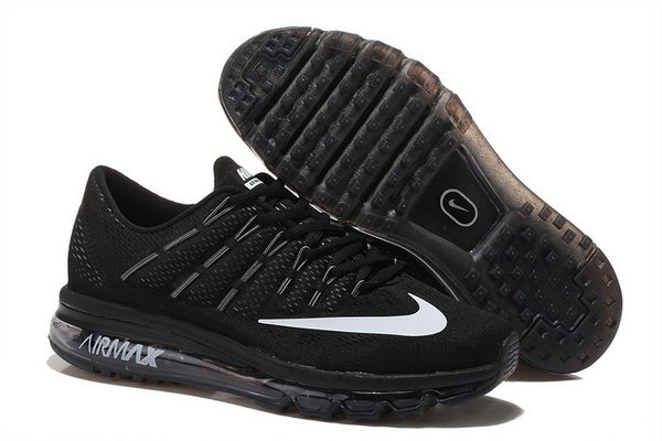 Mens Nike Air Max 2016 Shoes White Black Outlet